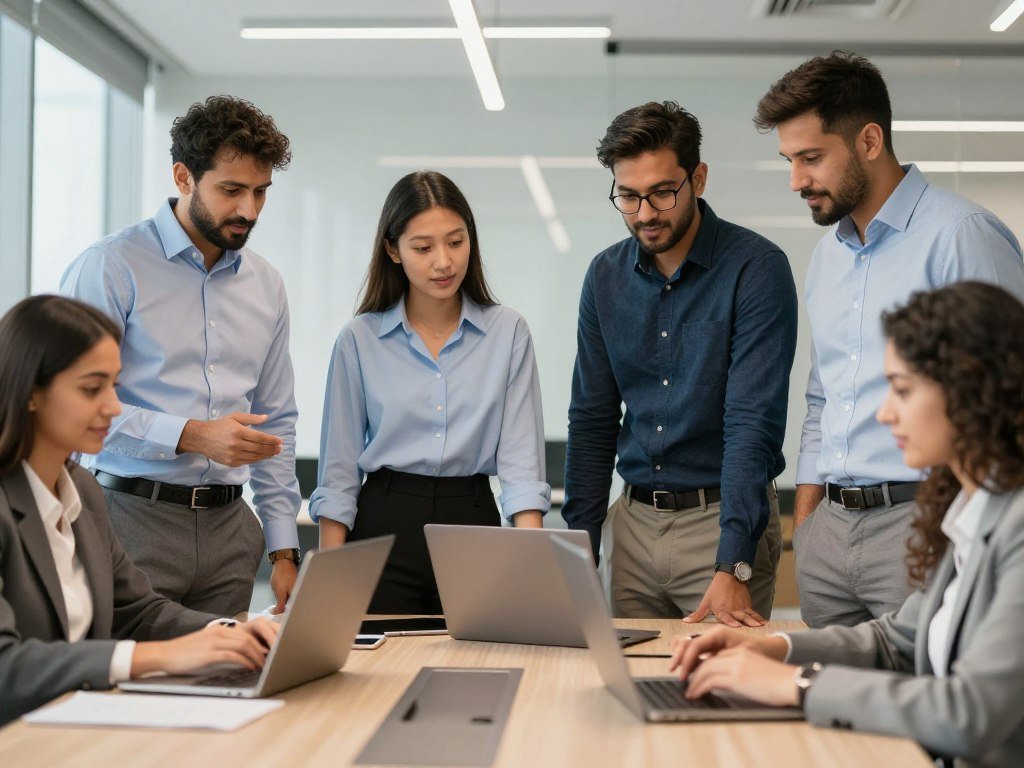UAE diverse workforce international professionals