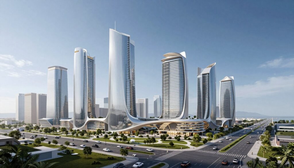 UAE futuristic city development vision
