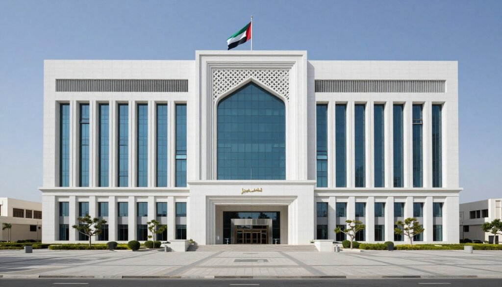 UAE government building modern architecture
