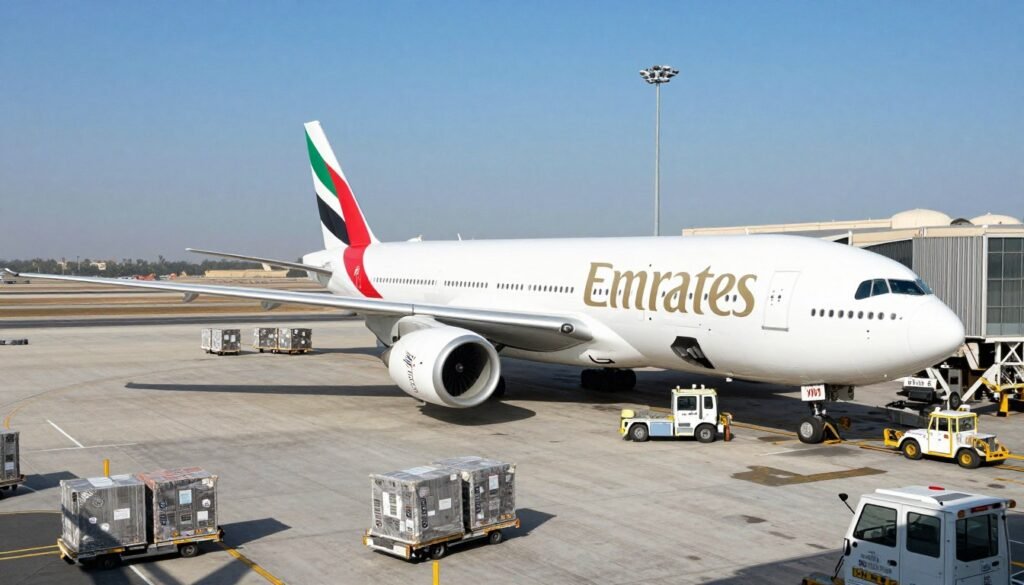 UAE international airport cargo operations