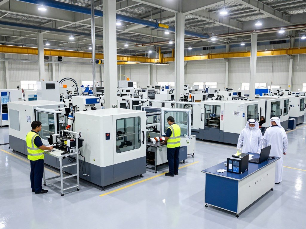 UAE manufacturing facility modern industrial complex